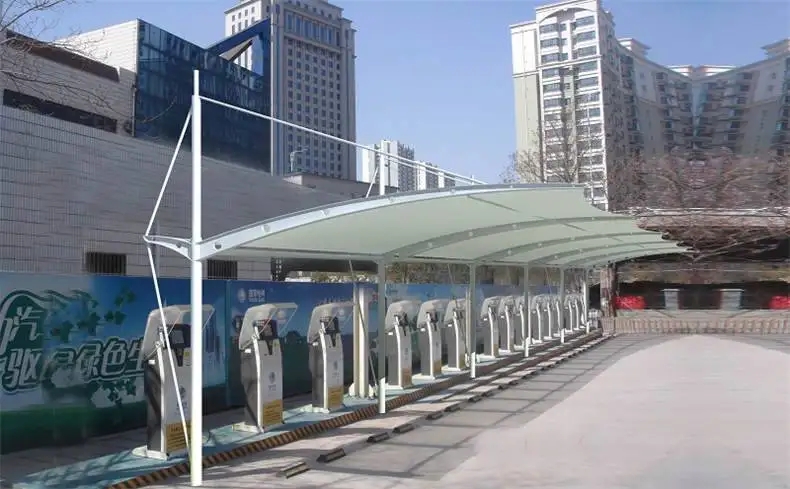 同仁市充电桩车棚