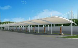 同仁市膜结构停车棚