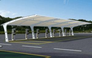 同仁市膜结构停车棚