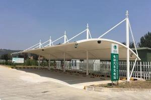 同仁市膜结构停车棚